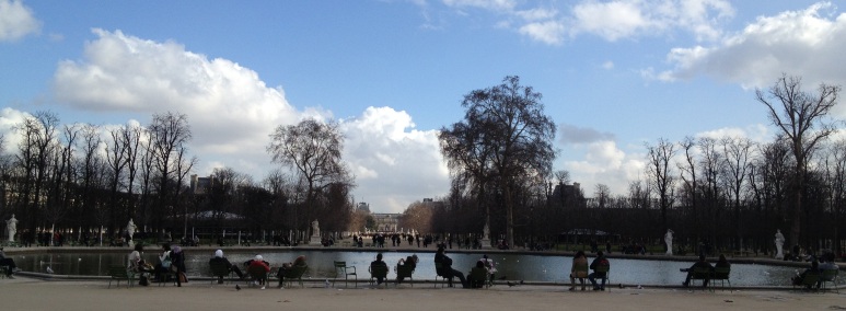 Tuileries Gardens, a public park in Paris 